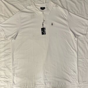 Psycho Bunny Men’s Classic Polo White 5XL Tall